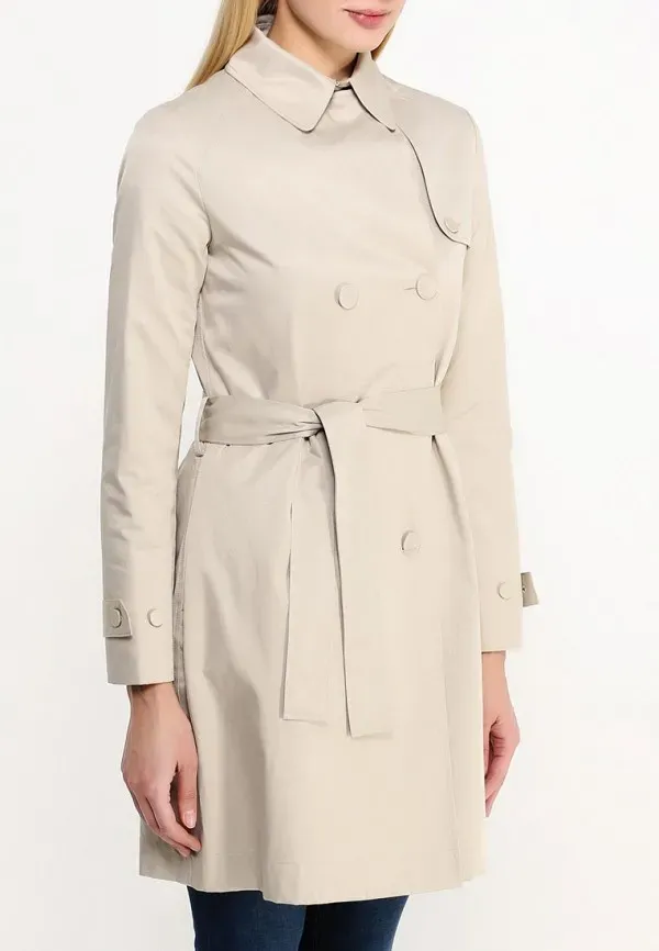 Lapel Belt Trench Coat
