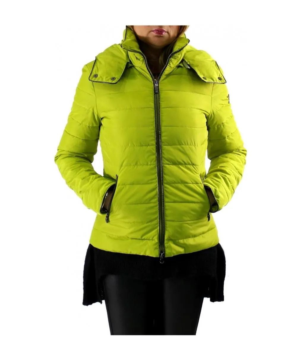 Logo Hooded Down Jacket
