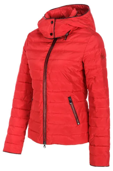 Logo Hooded Down Jacket