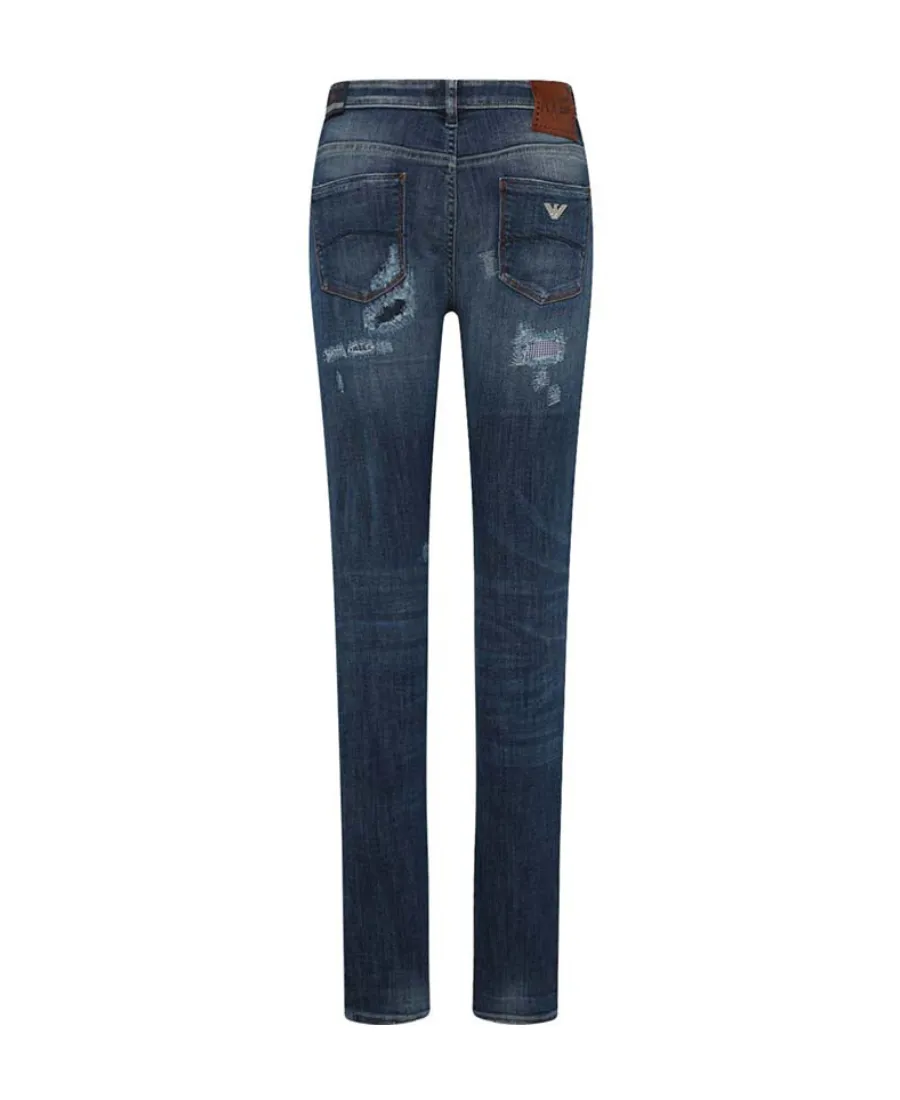 Wash And Wear Out Skinny Jeans