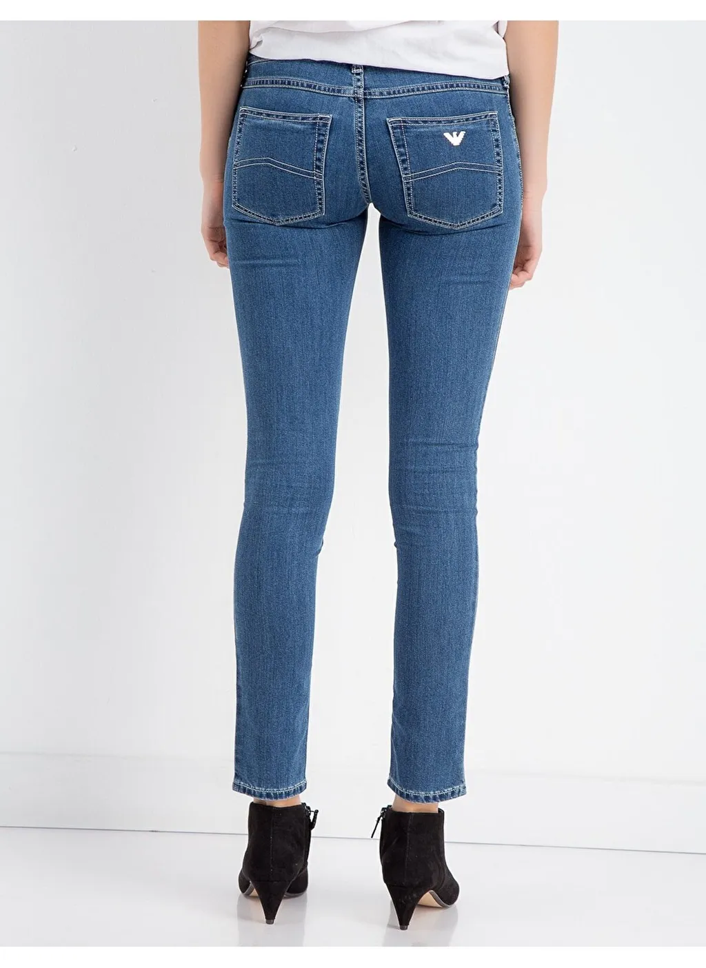 Logo Straight Jeans