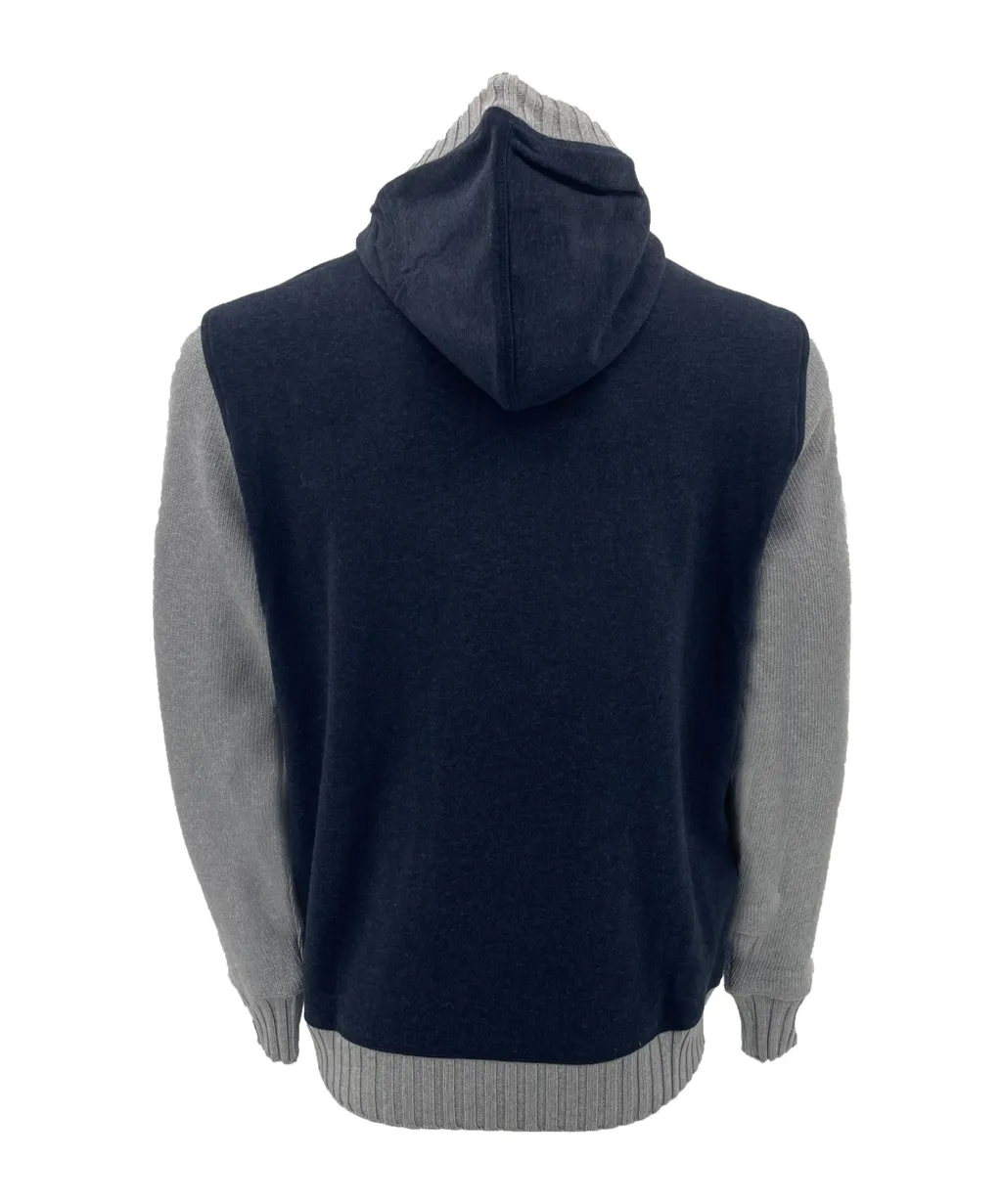 Hooded Long-Sleeved Sweater