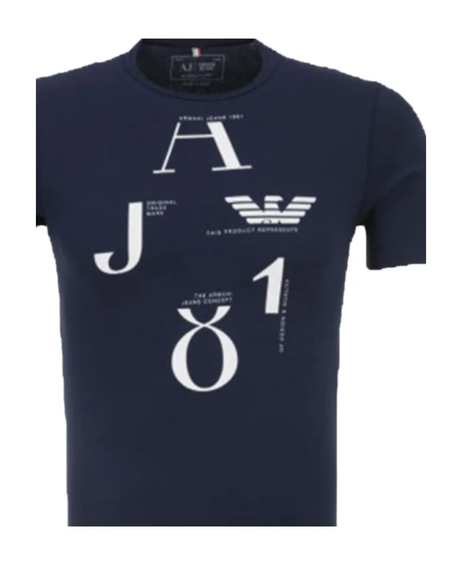 Navy Blue Logo T-Shirt