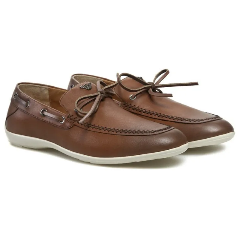 Logo Details Business Casual Shoes