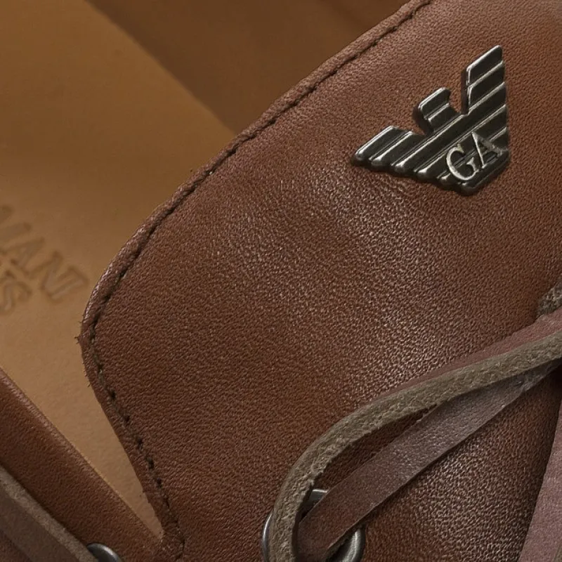 Logo Details Business Casual Shoes