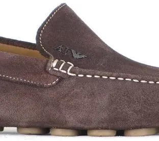 Logo Details Business Casual Shoes