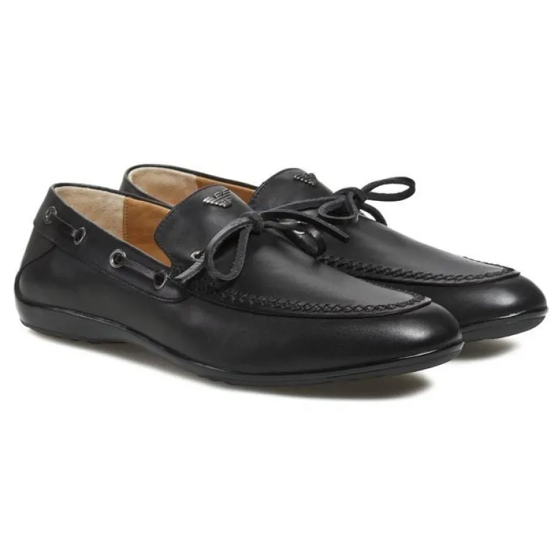 Logo Details Business Casual Shoes