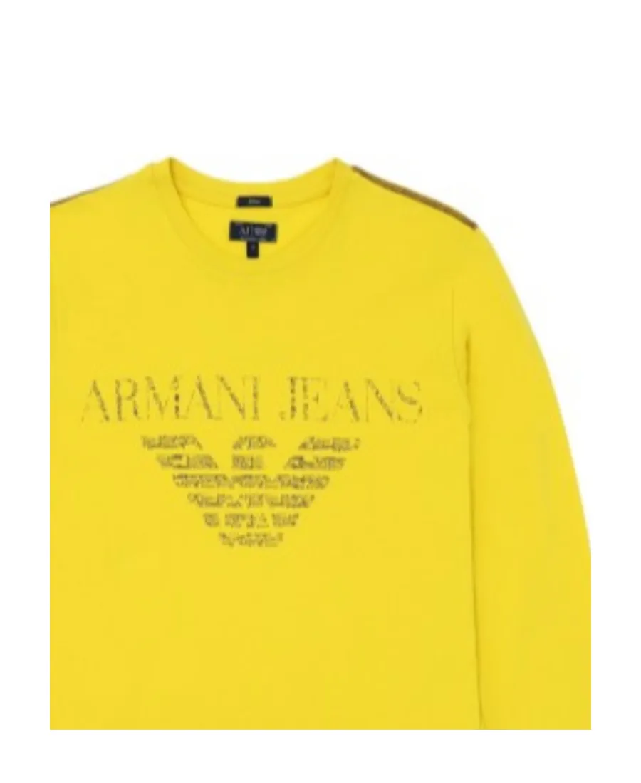 T-Shirt With Round Neck And Long Sleeves