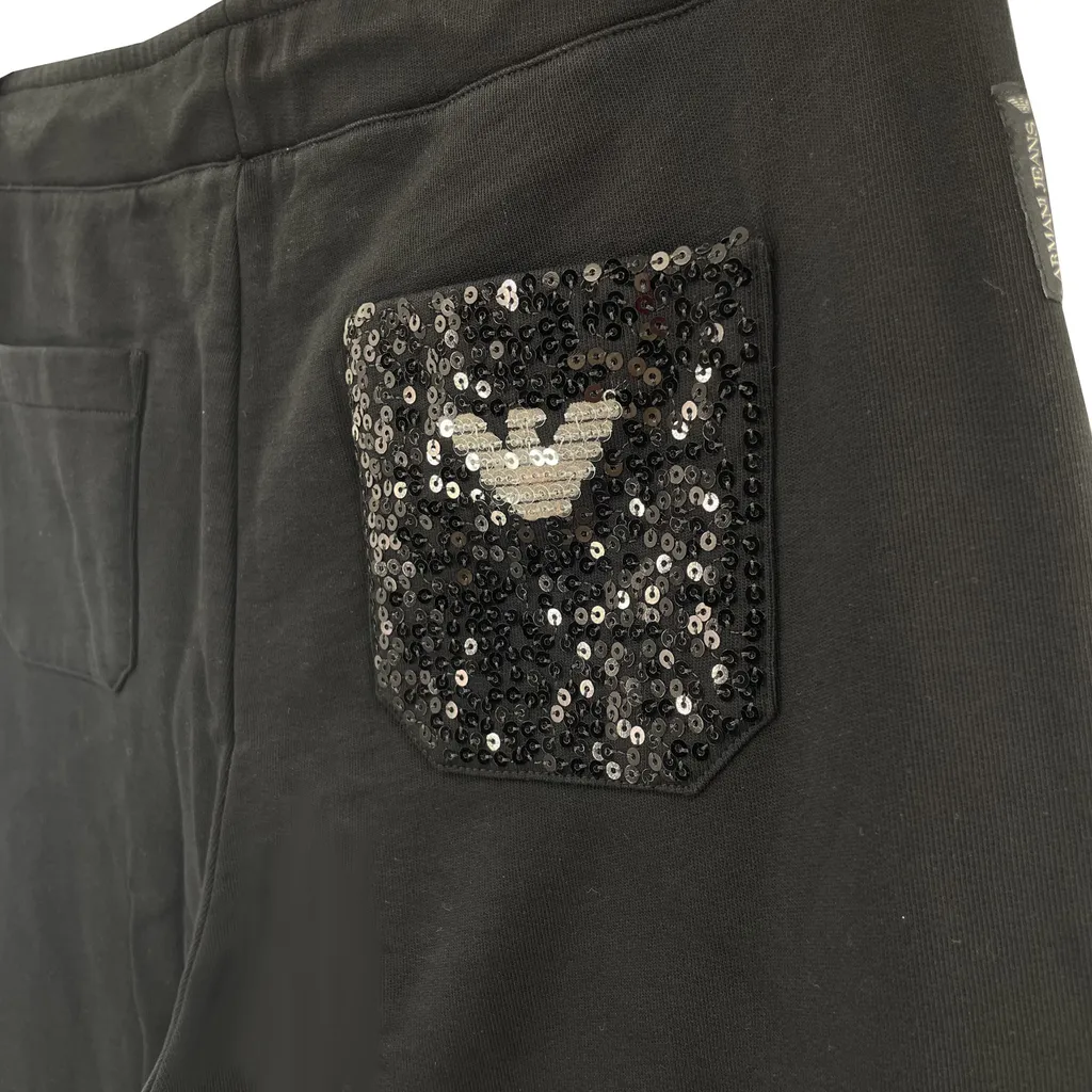 Drawstring Waist-Edge Sweatpants