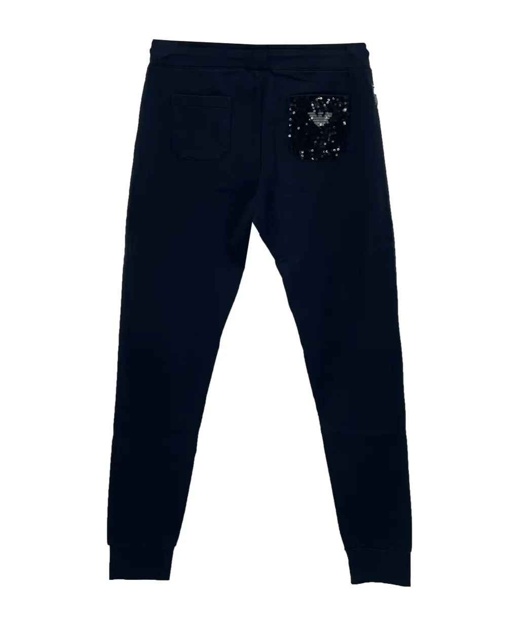 Drawstring Waist-Edge Sweatpants