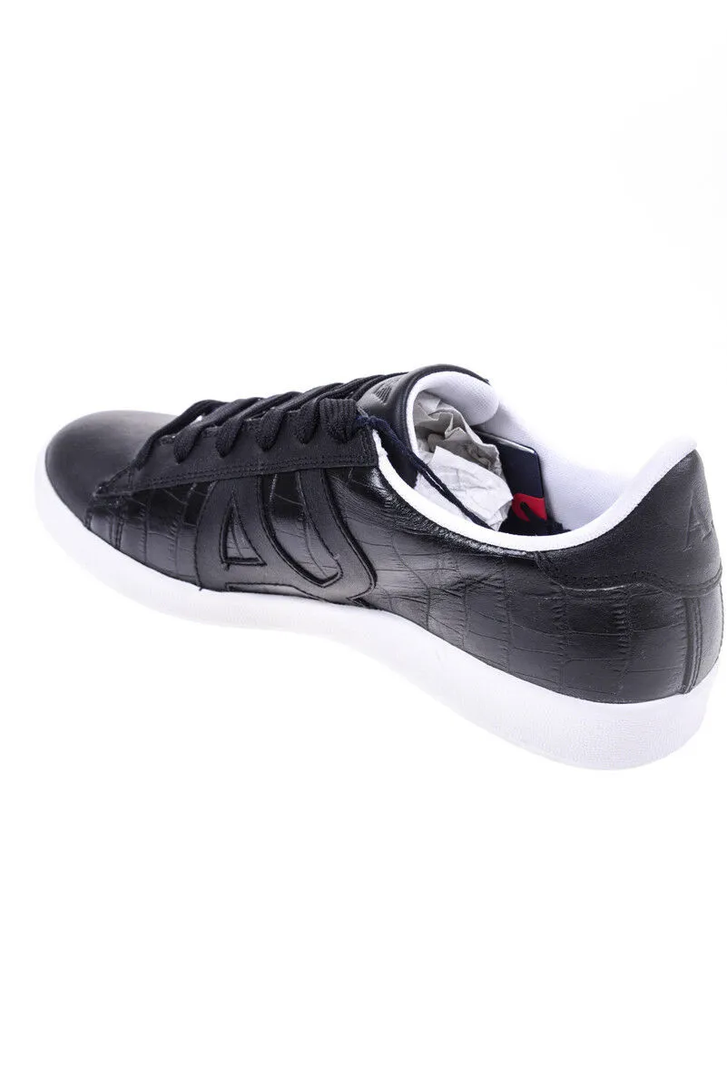 Black Logo Casual Sneakers