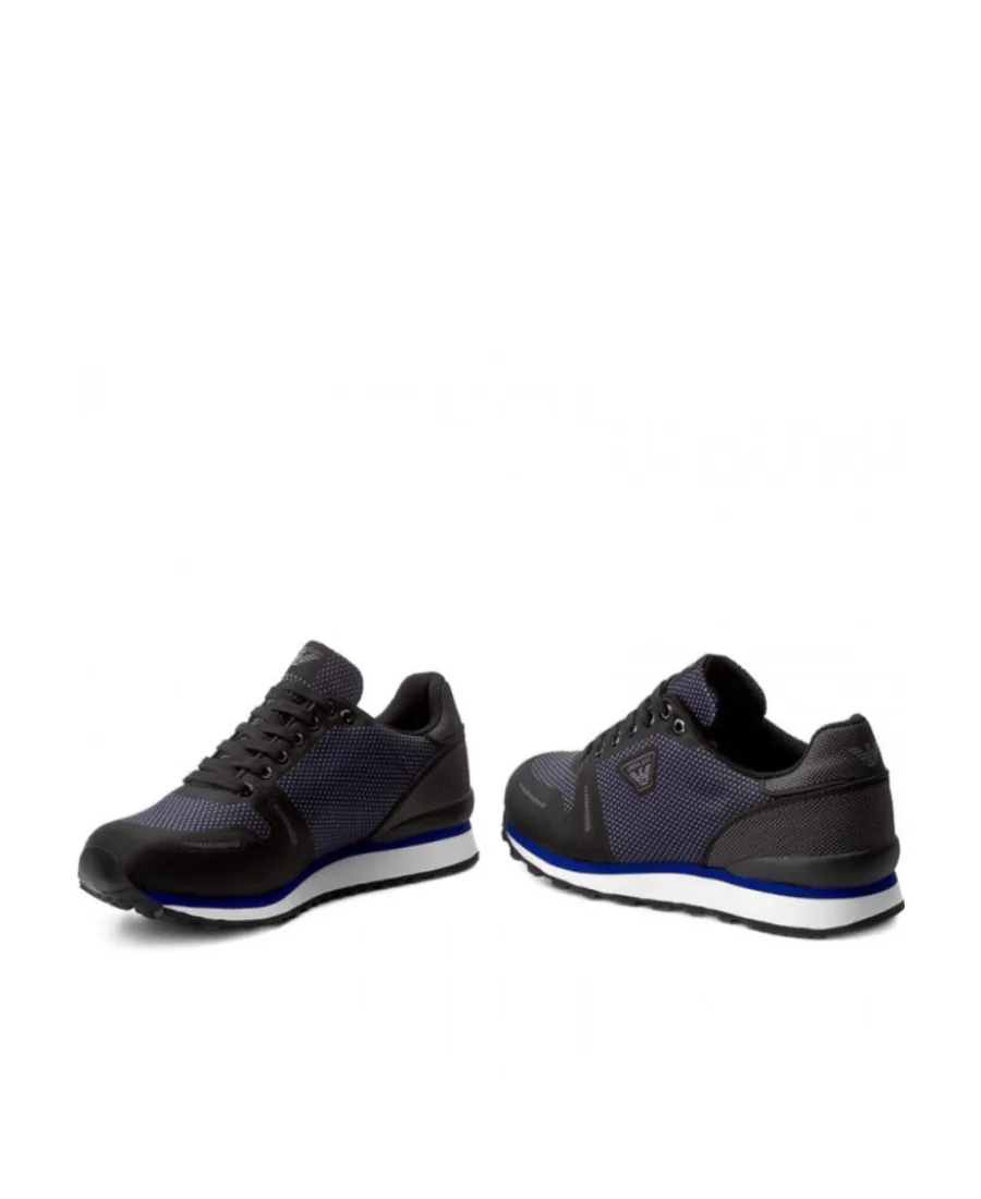 Stitching Lace-Up Casual Sneakers