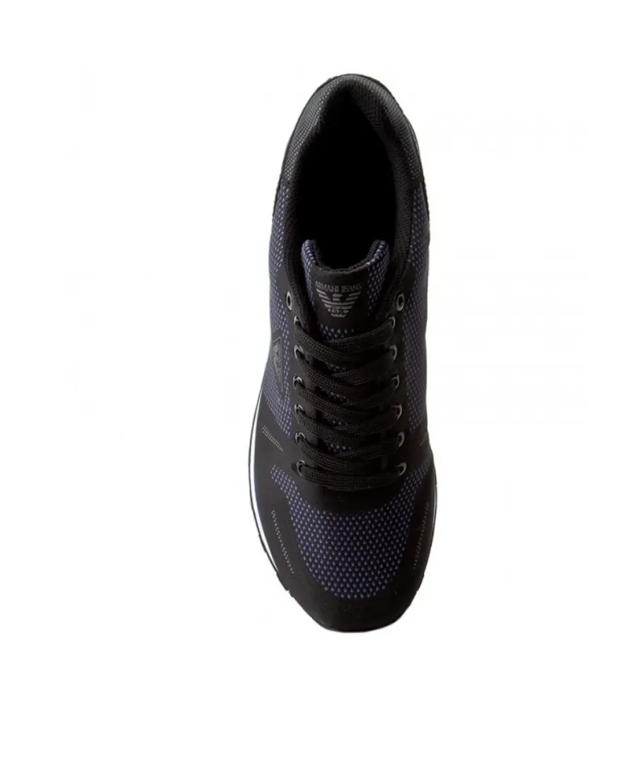 Stitching Lace-Up Casual Sneakers