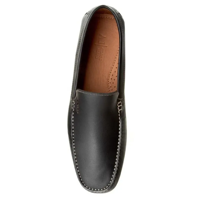Logo Details Business Casual Shoes
