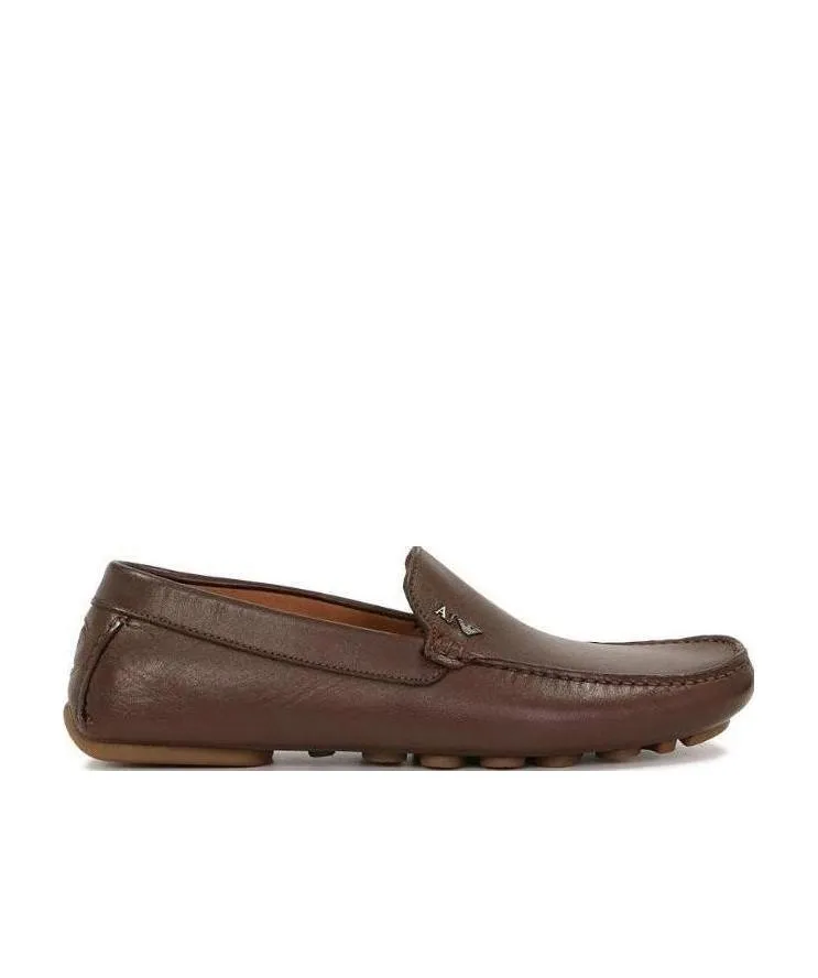 Logo Details Business Casual Shoes