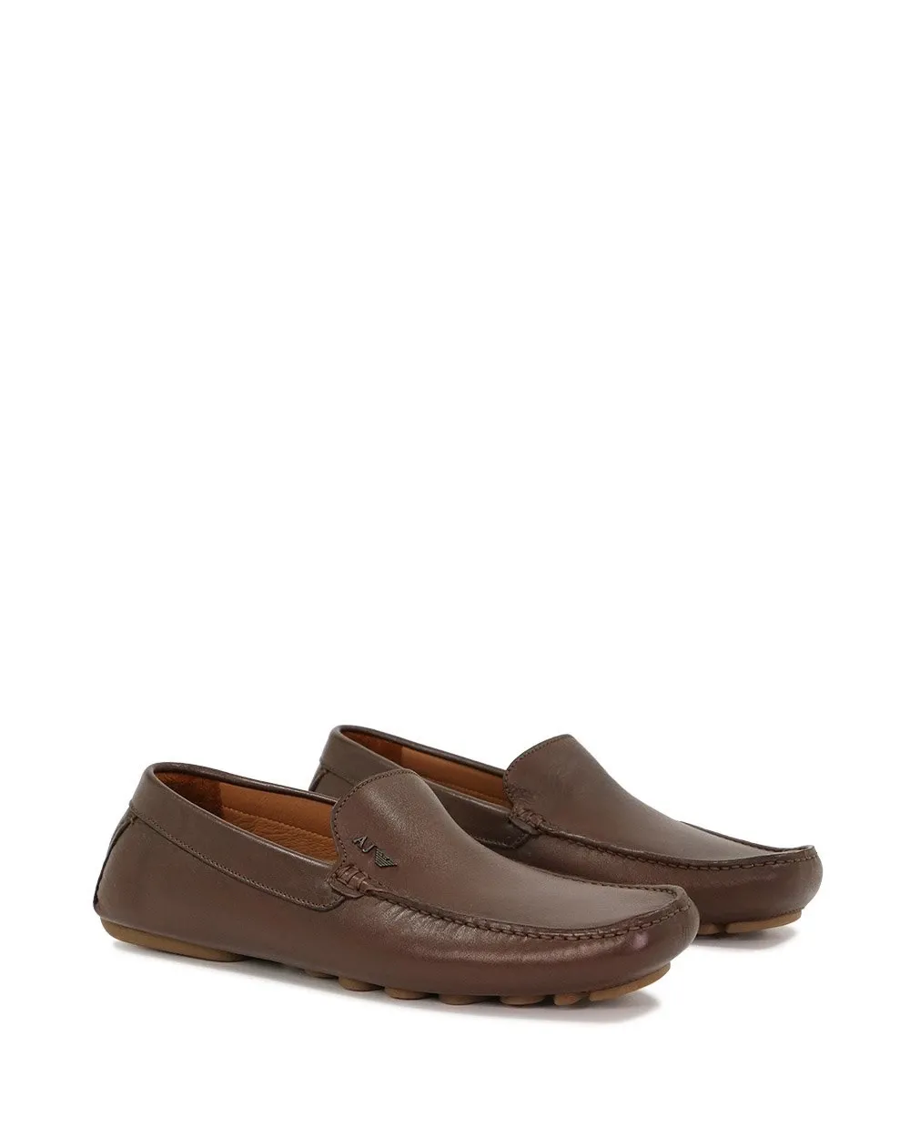 Logo Details Business Casual Shoes