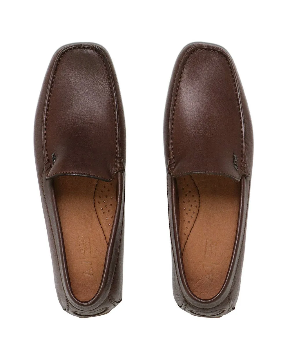 Logo Details Business Casual Shoes