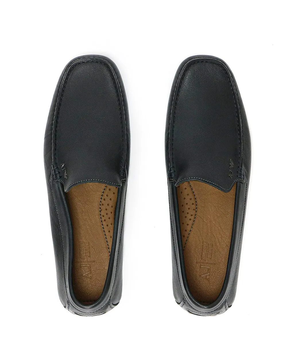 Logo Details Business Casual Shoes