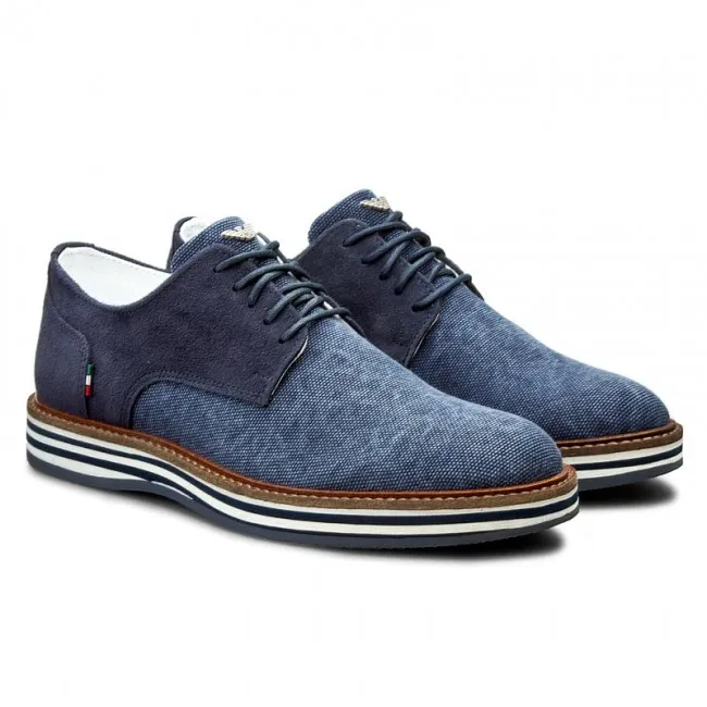 Stitching Details Business Casual Shoes