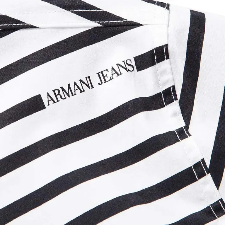 Striped Short-Sleeved Shirt