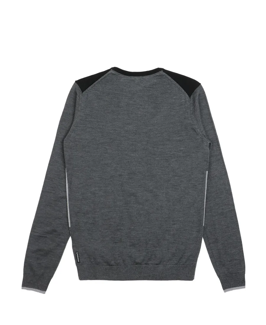 Embossed Logo Sweater