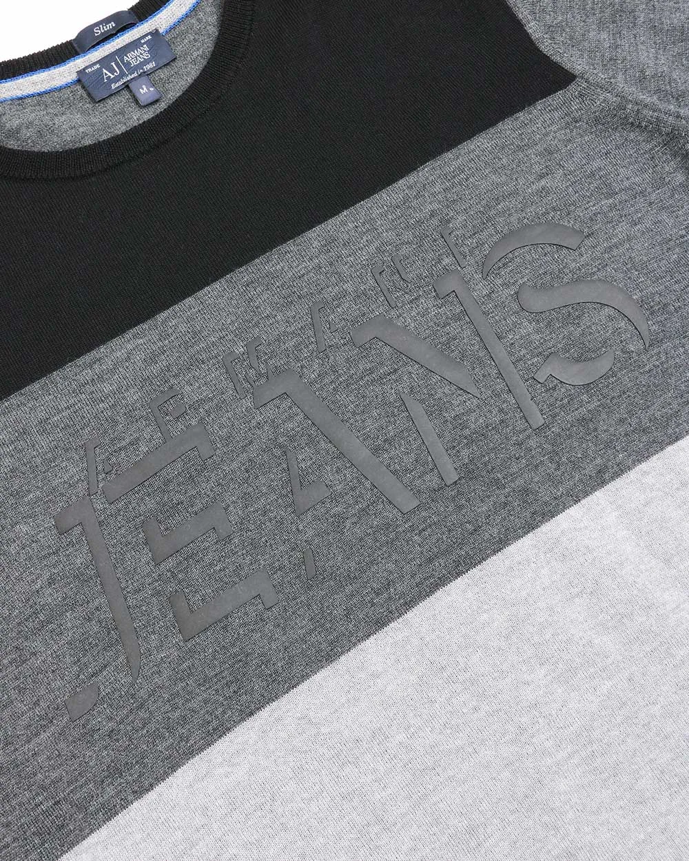 Embossed Logo Sweater