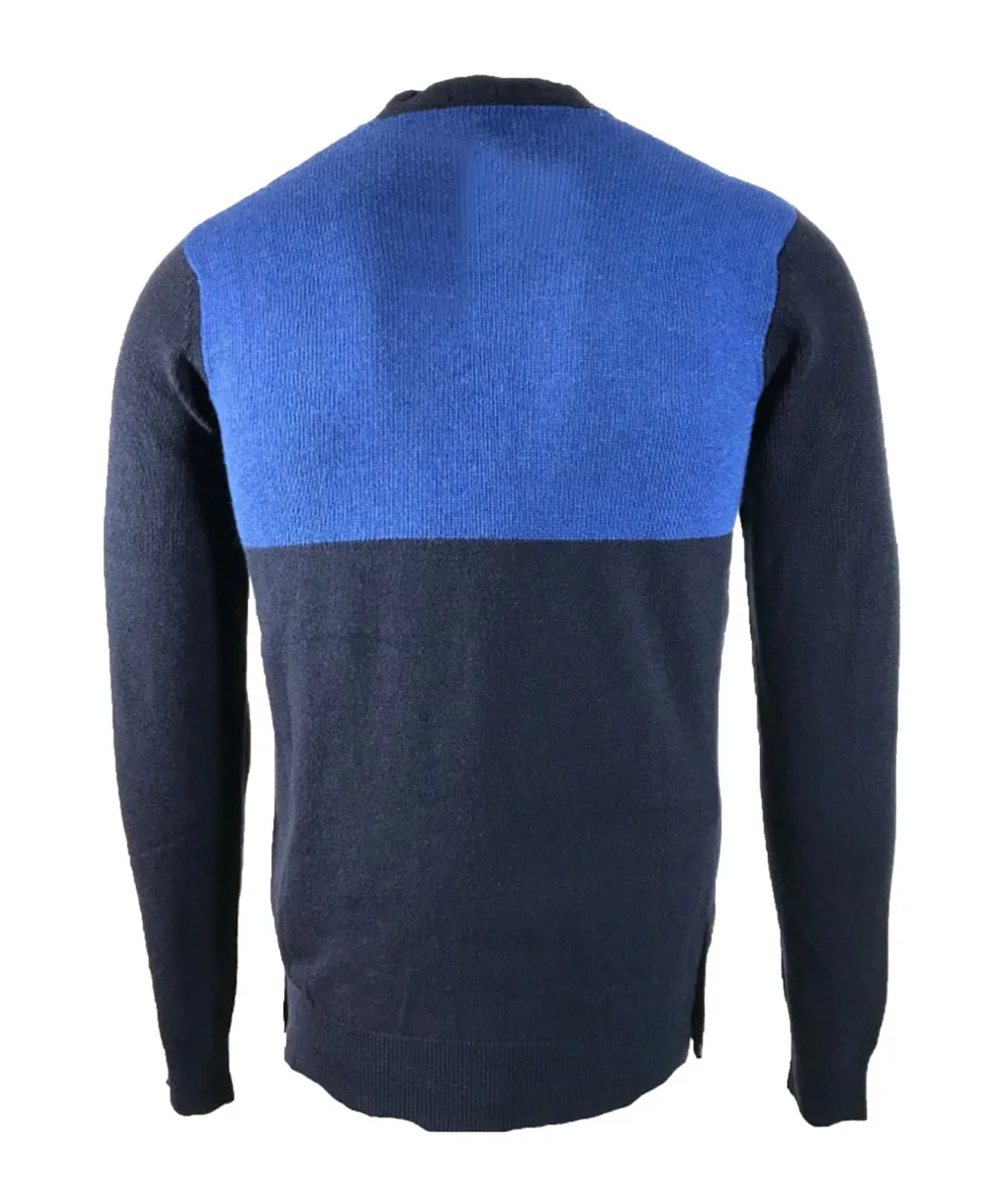 V-Neck Long-Sleeved Sweater