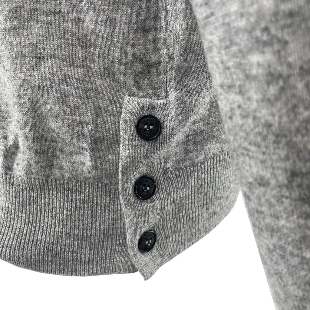 V-Neck Long-Sleeved Sweater