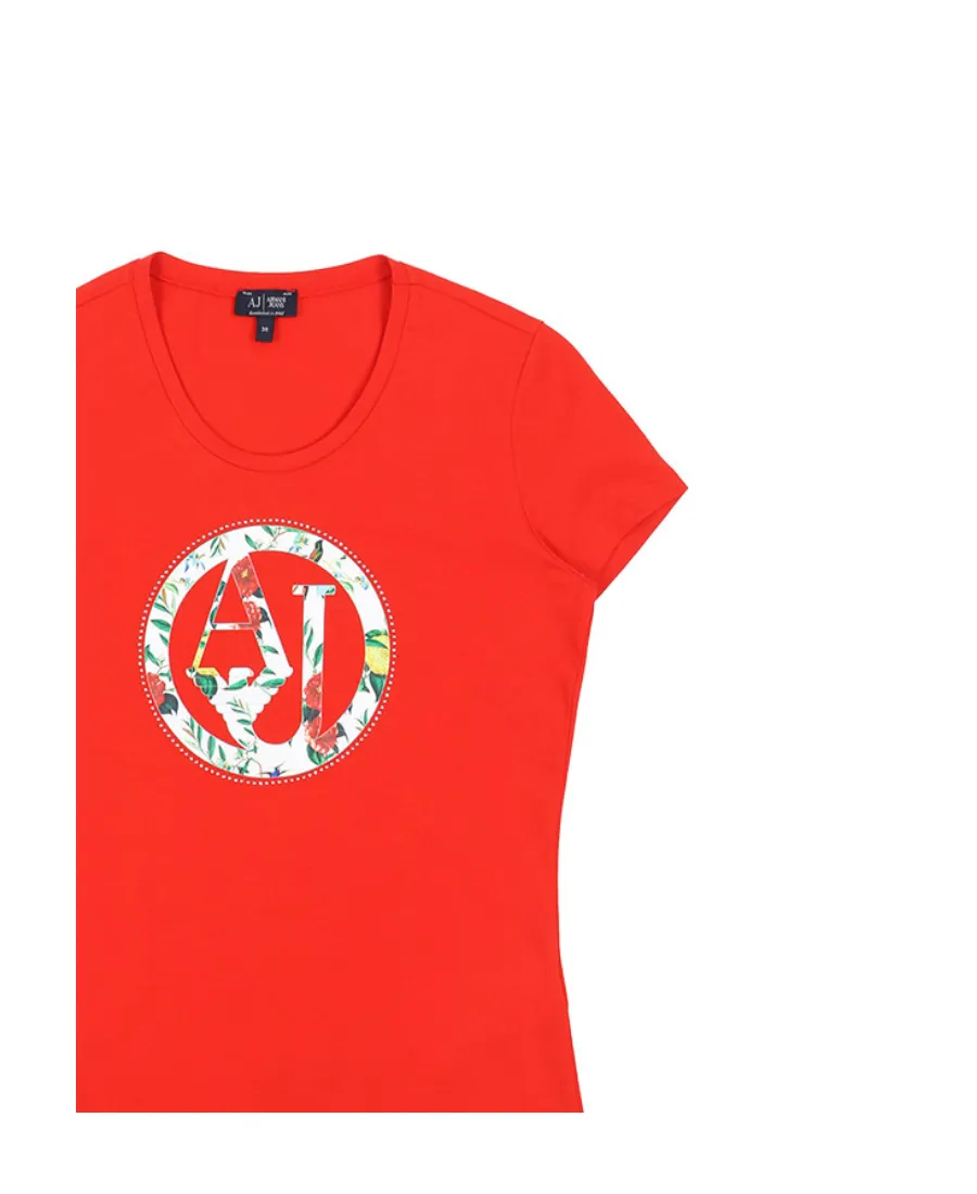 Printed T-Shirt With Round Neck