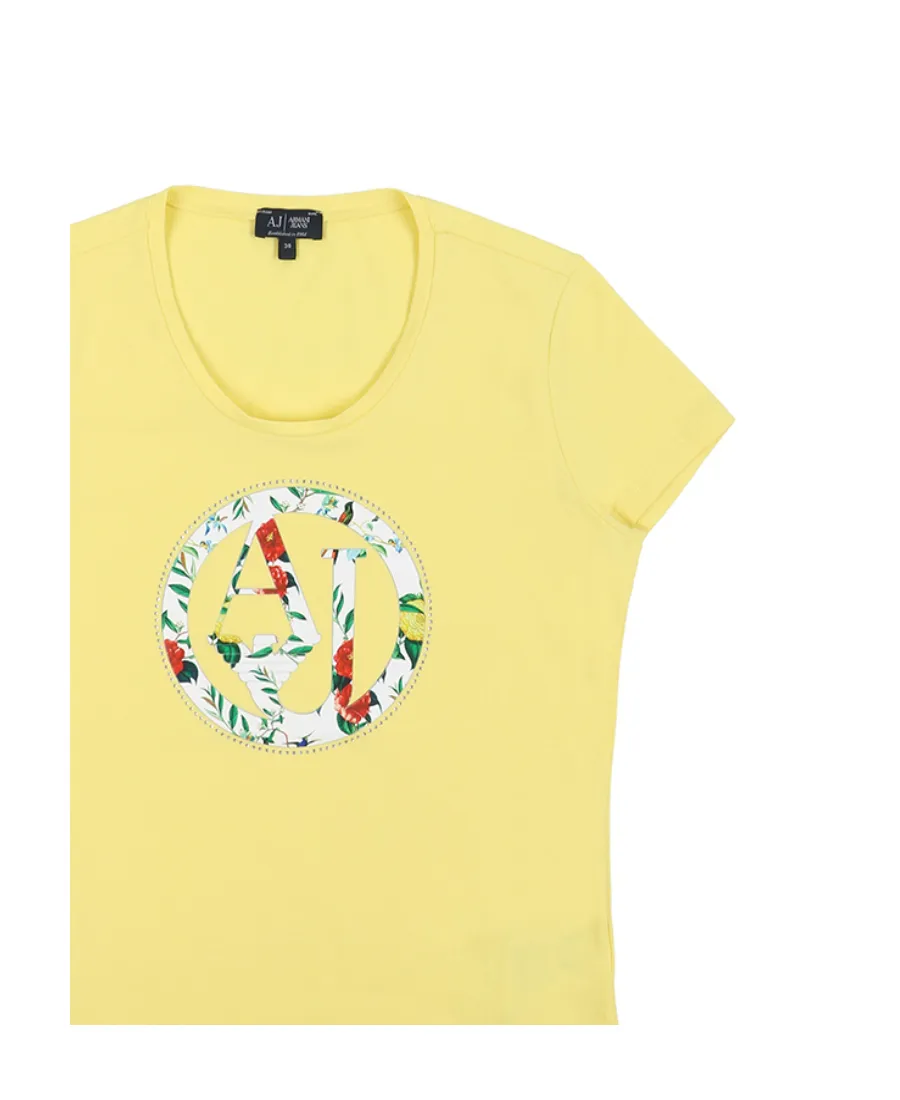Printed T-Shirt With Round Neck