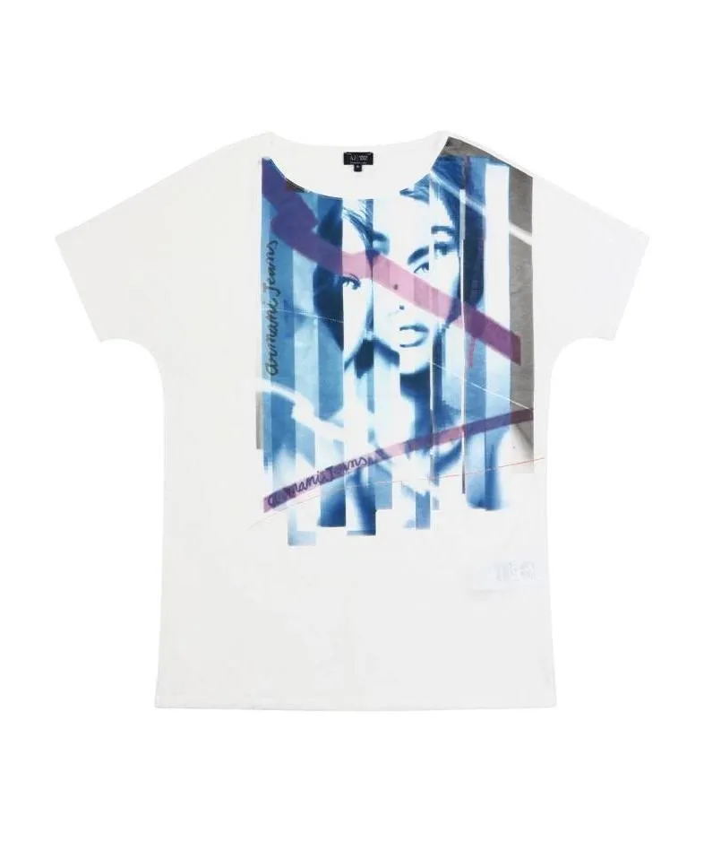 Printed T-Shirt With Round Neck