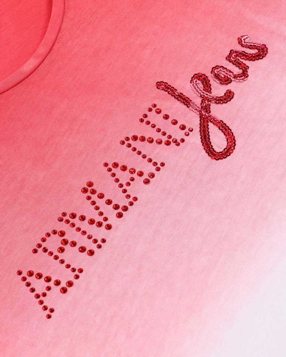 T-Shirt With Round Neck And Short Sleeves