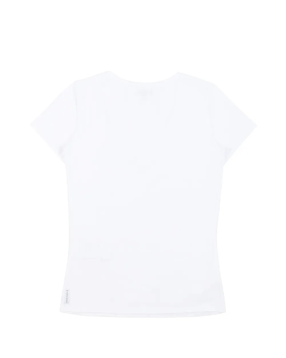 Round Collar Logo T-Shirt