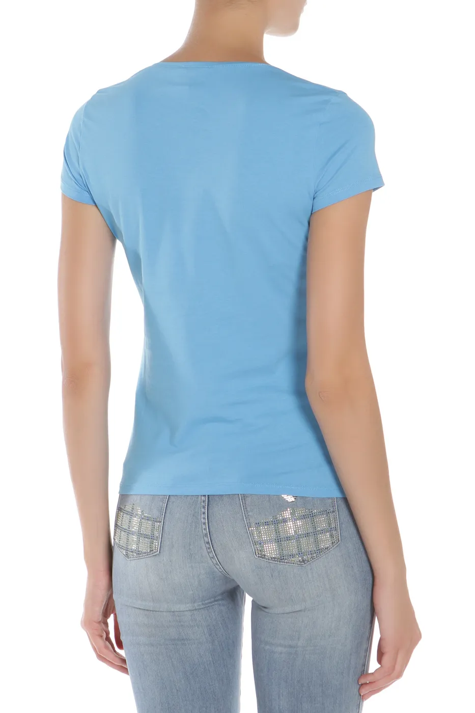 Small V-Collar T-Shirt