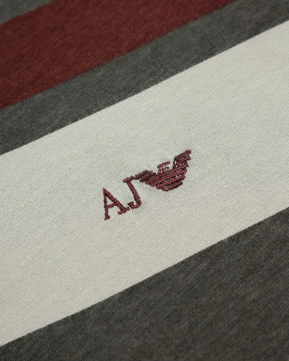 Round Collar Logo T-Shirt