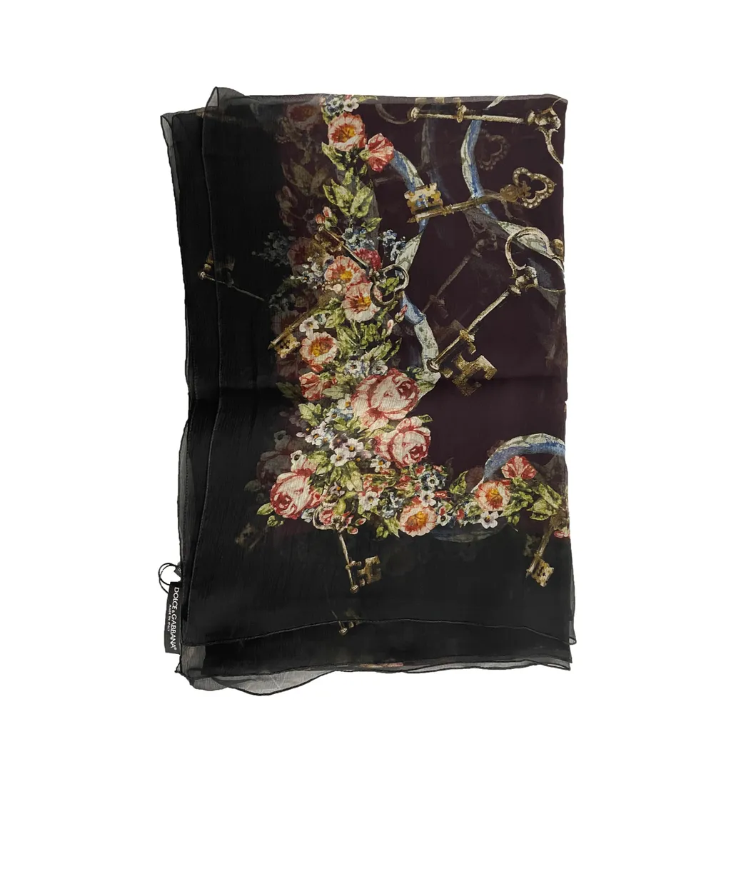 Printed Silk Scarf