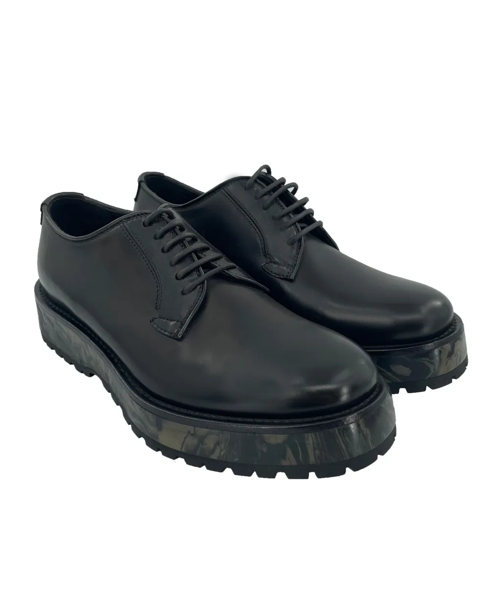 Round Head Lacing Business Shoes