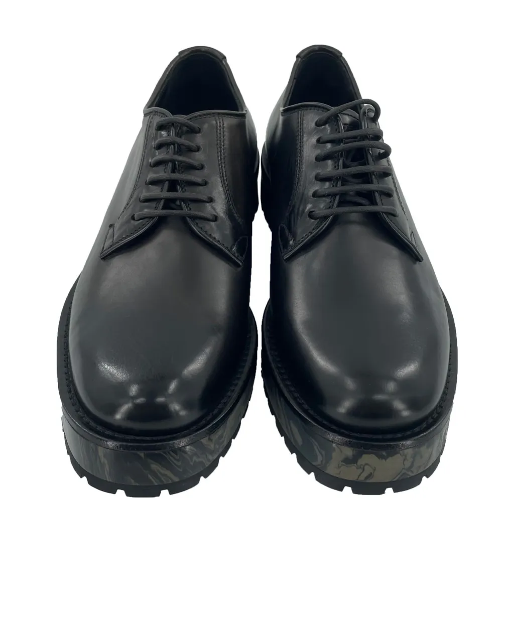 Round Head Lacing Business Shoes