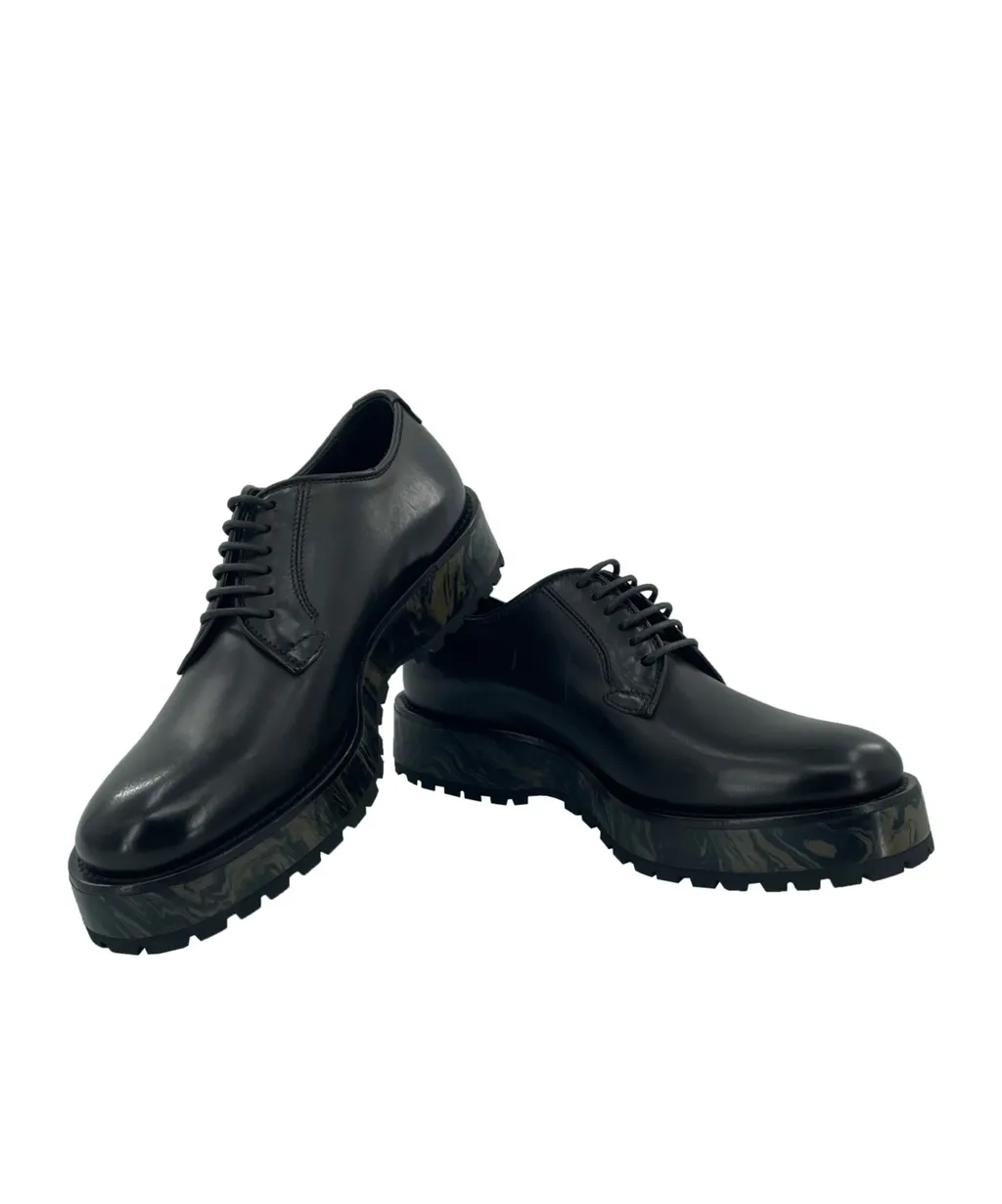 Round Head Lacing Business Shoes