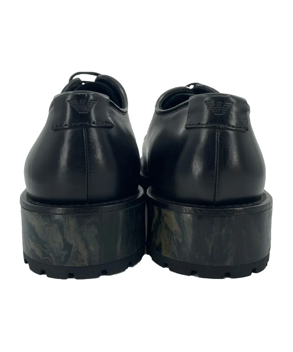 Round Head Lacing Business Shoes