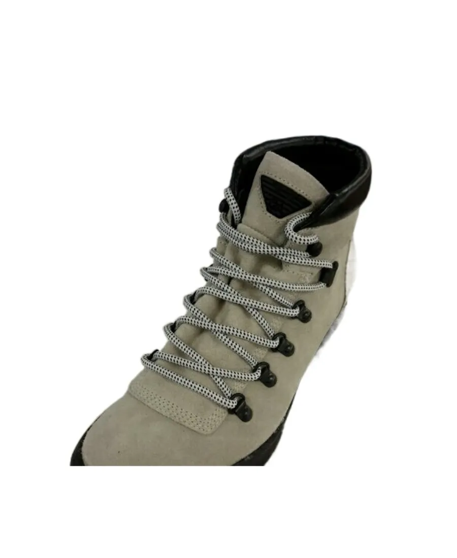 Logo-Lacing High-Top Casual Sneakers