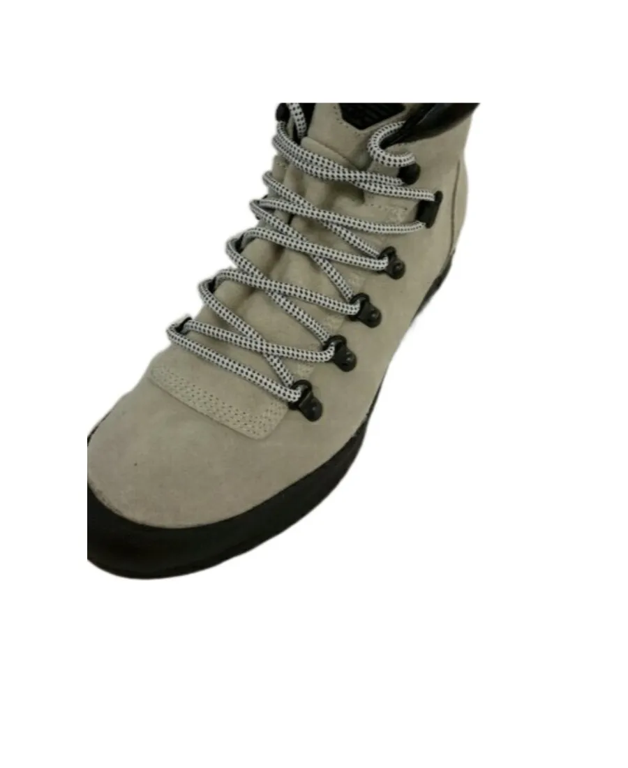 Logo-Lacing High-Top Casual Sneakers