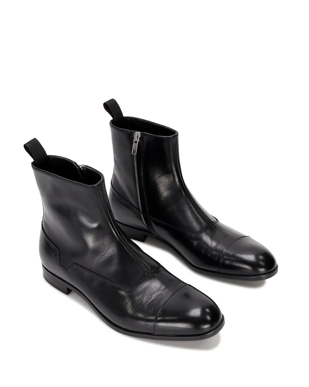 Zippered Boots