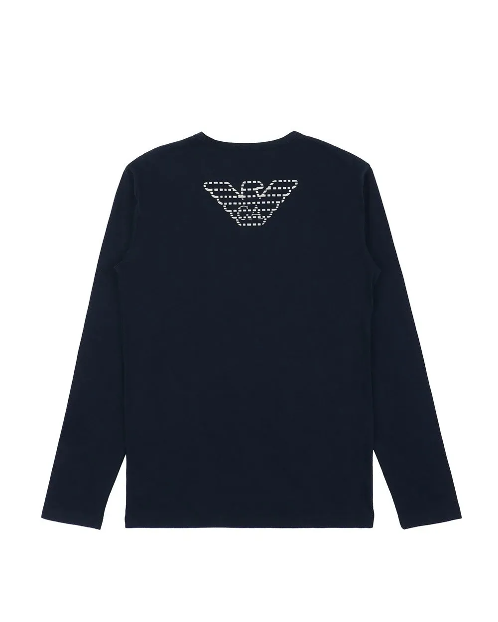 V-Neck Long-Sleeved T-Shirt