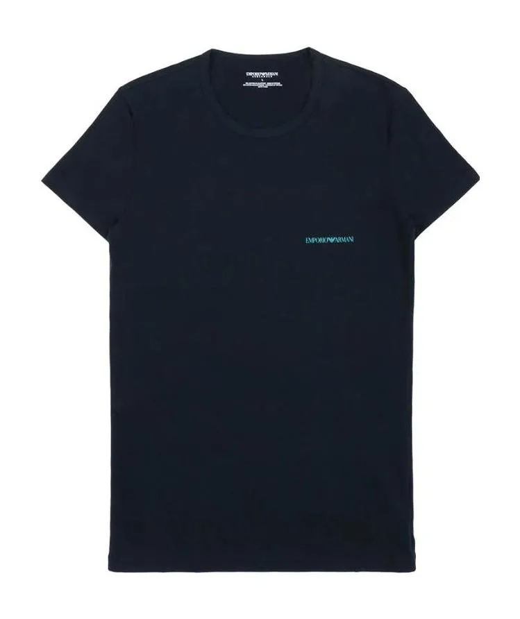 Round Collar Logo T-Shirt