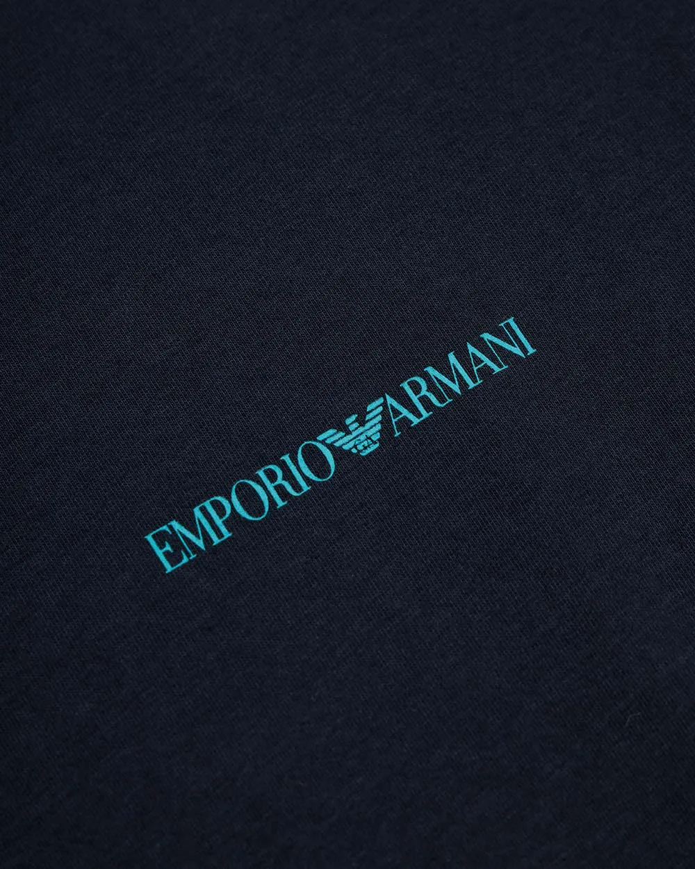 Round Collar Logo T-Shirt