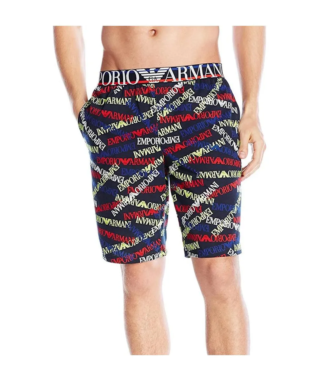 Pattern Printed Swimming Trunks
