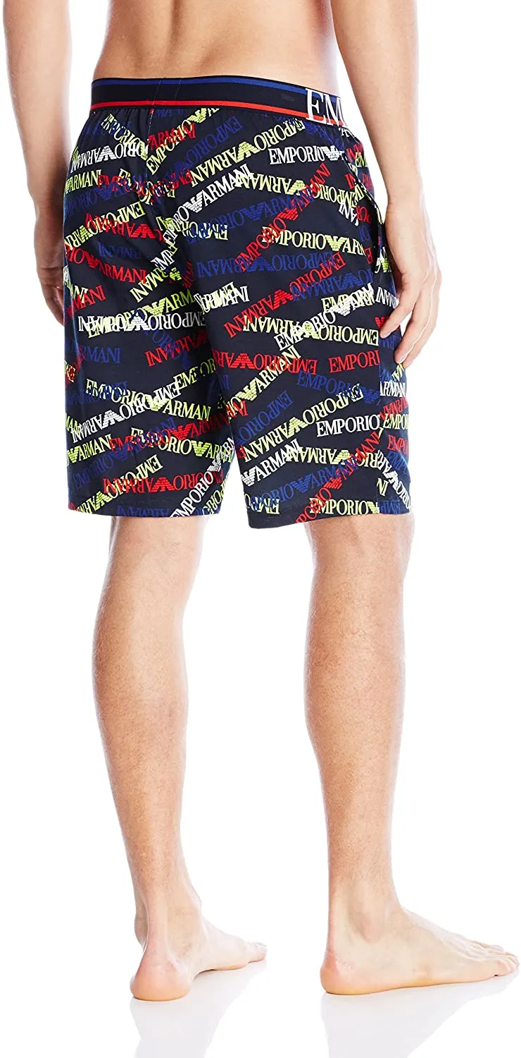 Pattern Printed Swimming Trunks