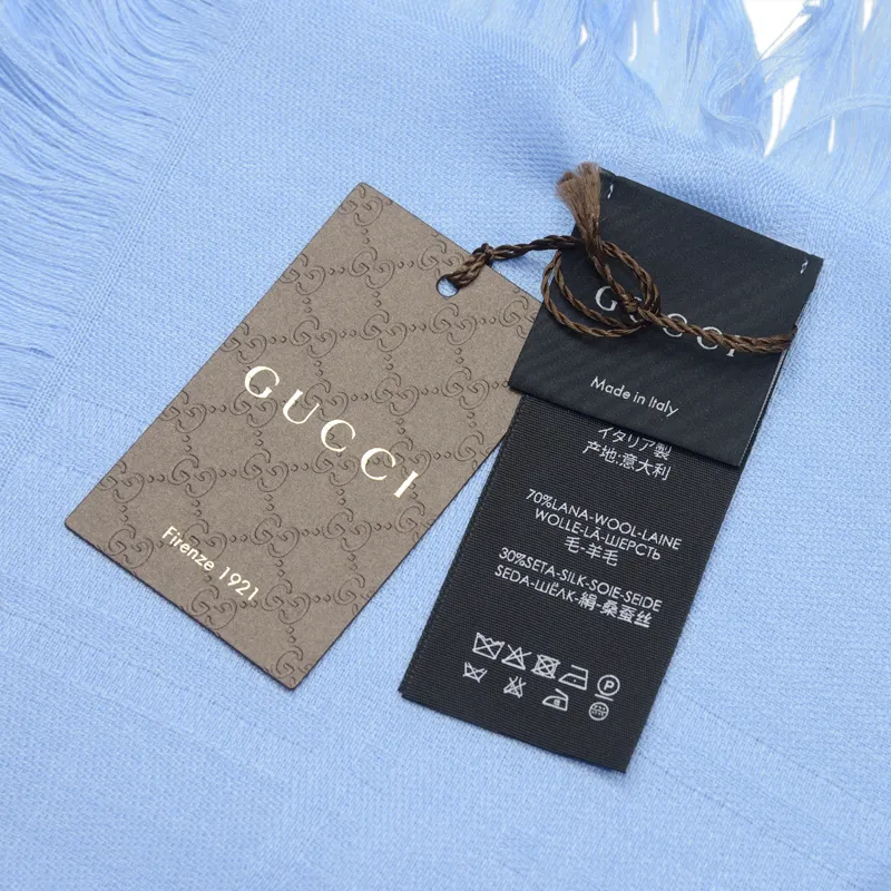 Logo Edge-Edged Scarf