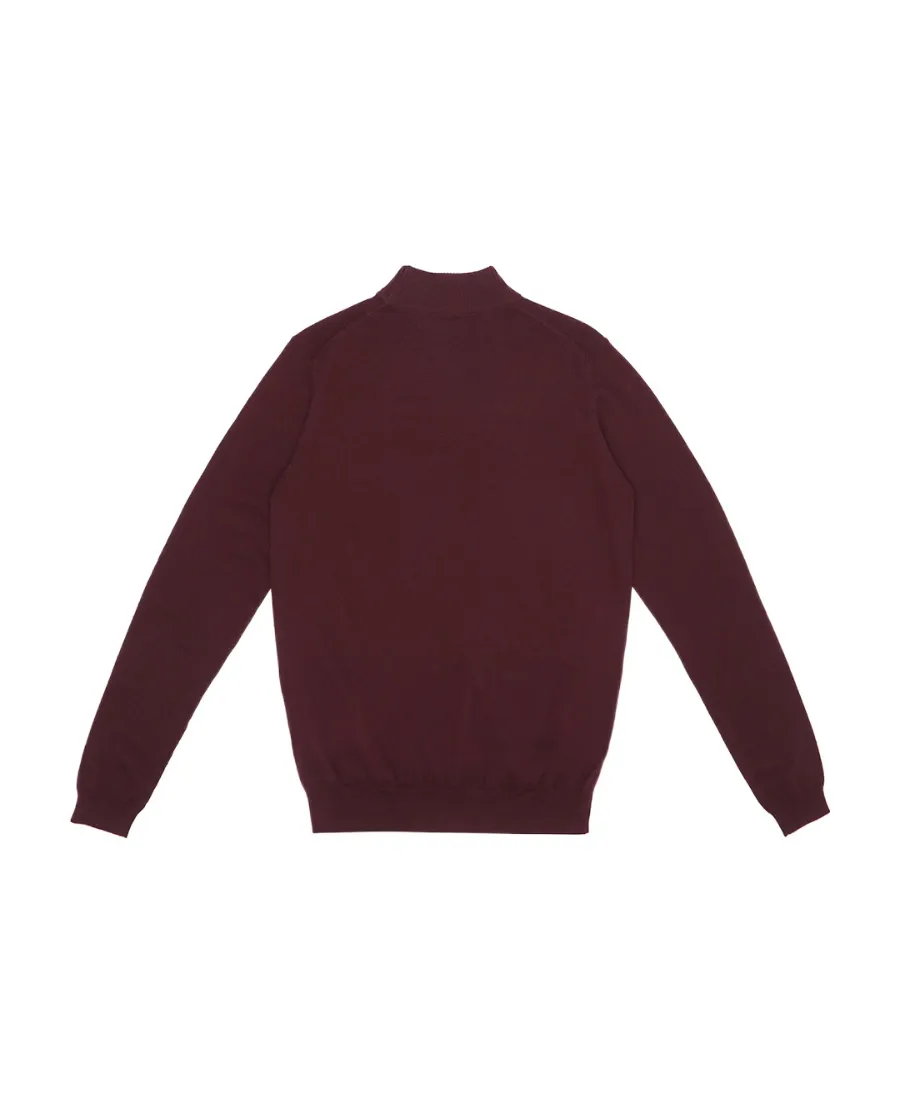 Long-Sleeved Knitted Pullover